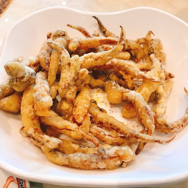 Salt Baked Squid.