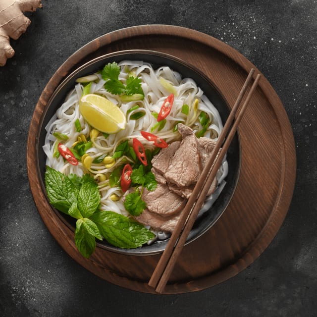 240. Bún Bò Huế | Spicy Beef Noodle Soup.