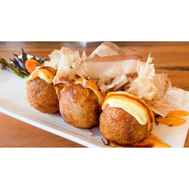 Takoyaki.