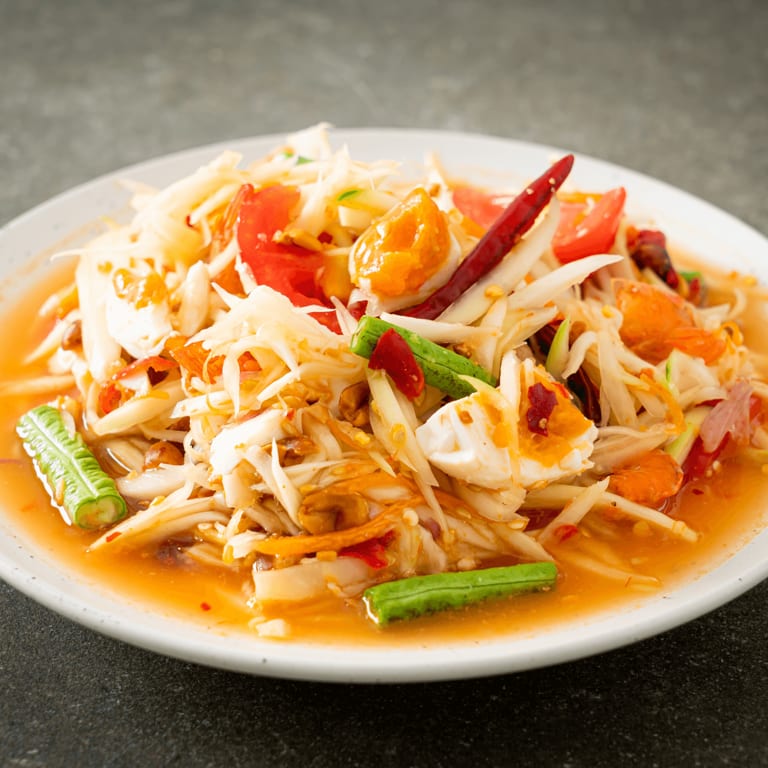 Savor Our Papaya Salad