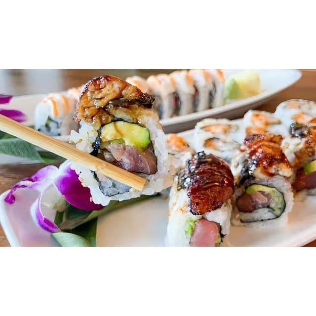 Eel & Cucumber Roll.