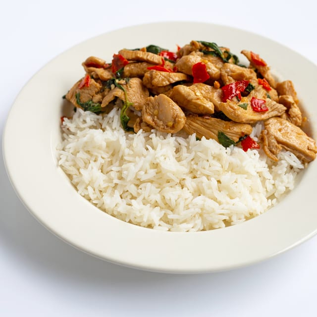 Chicken sauteed Ginger.