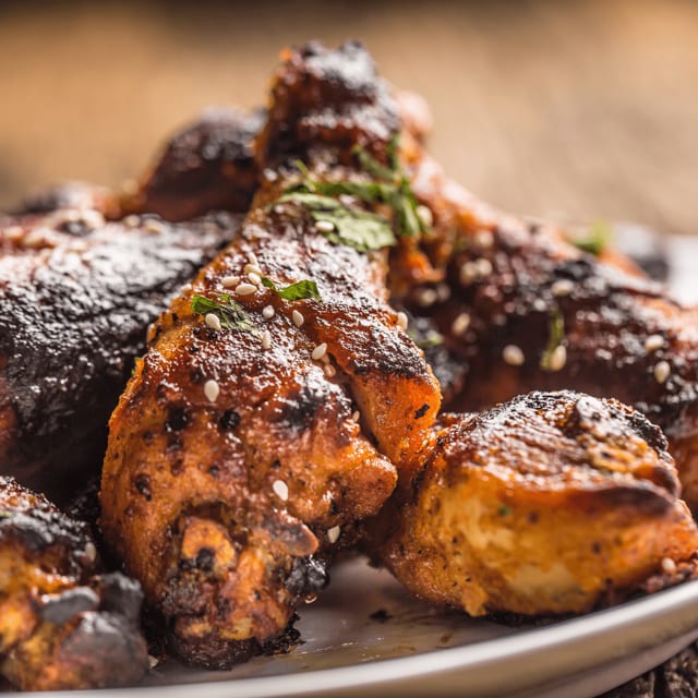 Broken Rice w/ BBQ Chicken.