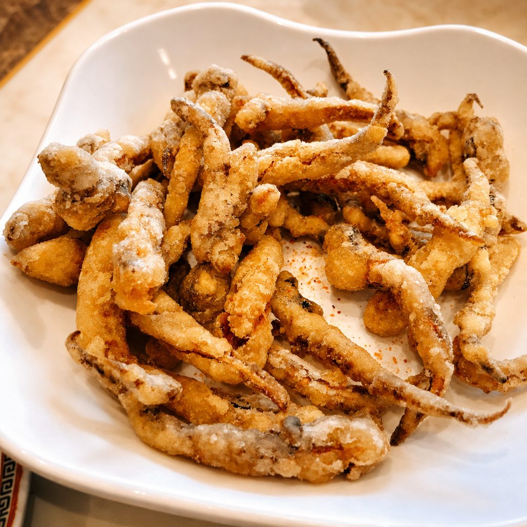 Salt Baked Squid.
