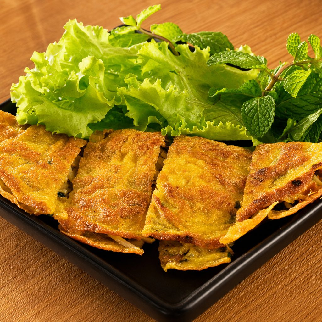 Veggie Vietnamese Crepe.