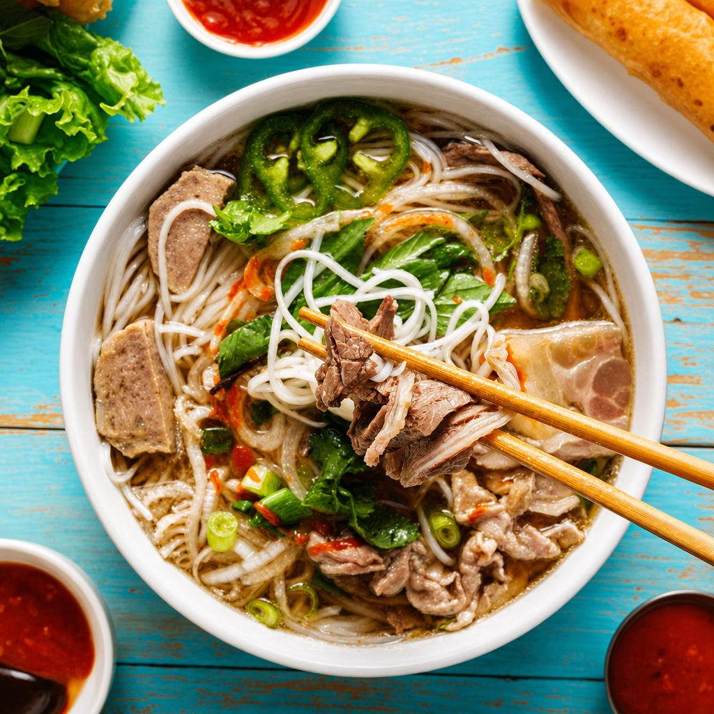 222. Phở Đặc Biệt, Pho Special Combo.