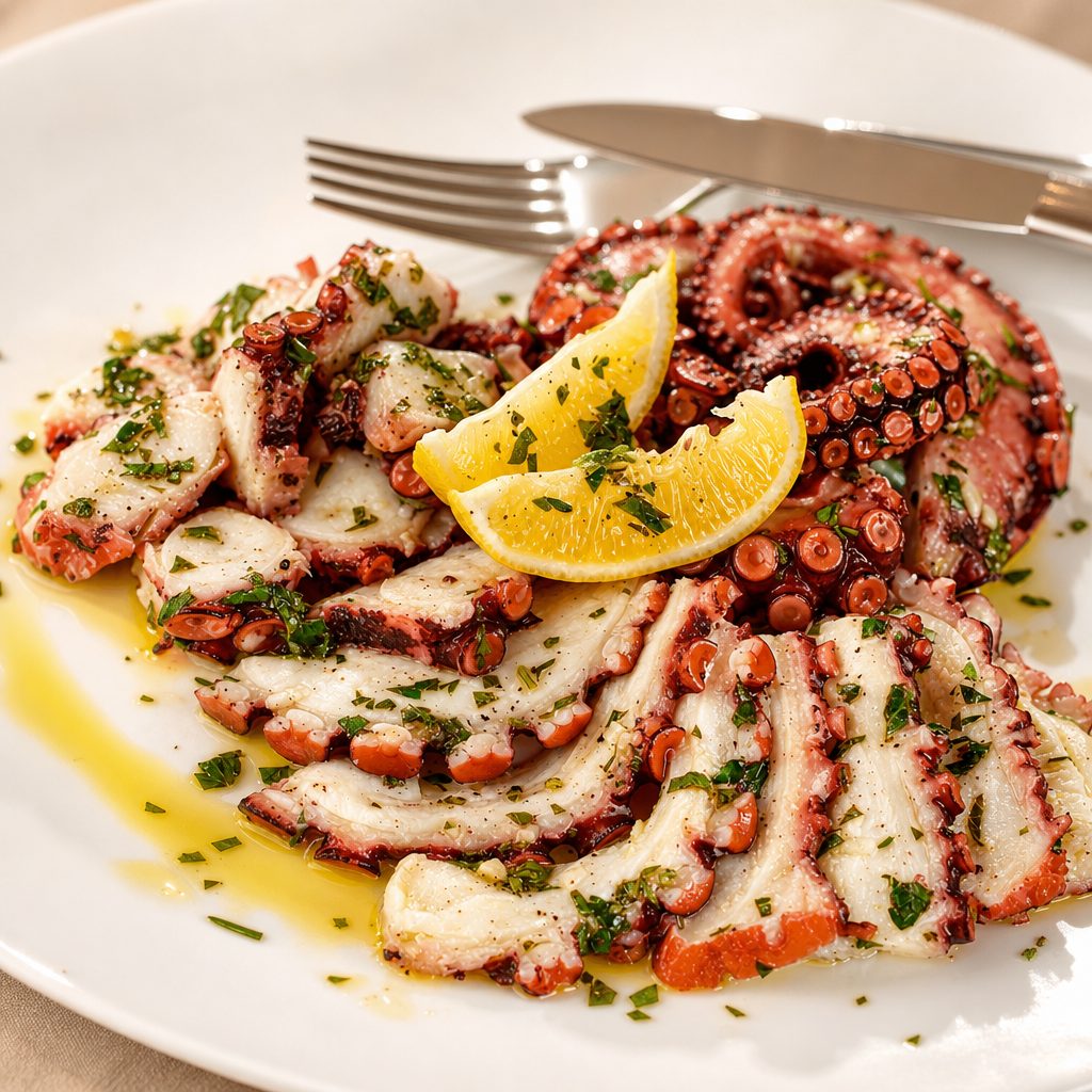 Octopus Salad.