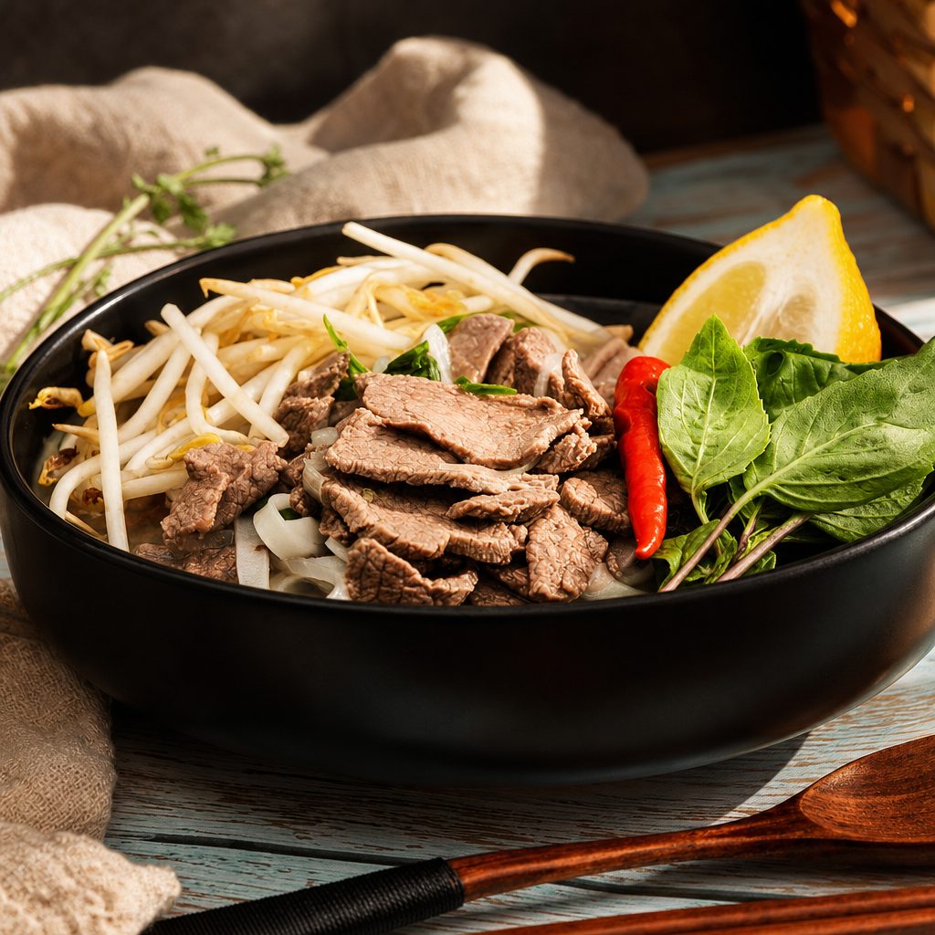 226. Phở Tái, Nạm, Pho W/ Steak and Flank.