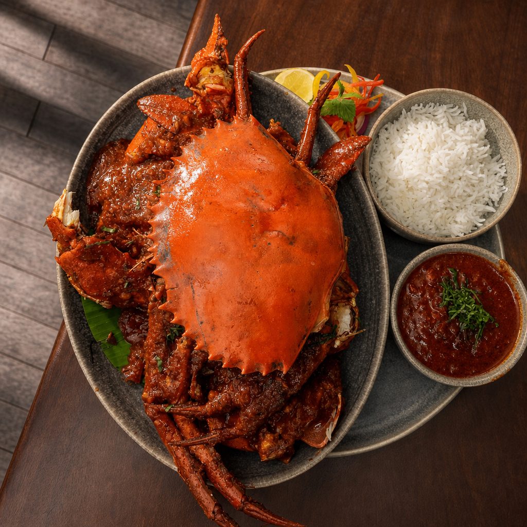 206. Cua Lột Rang Muối (2 Pcs) Salt & Pepper, Jumbo Soft Shell Crabs.