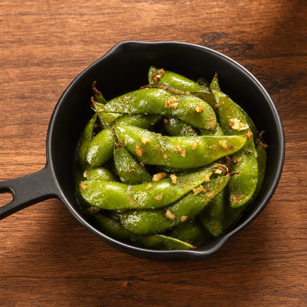 Spicy Edamame.