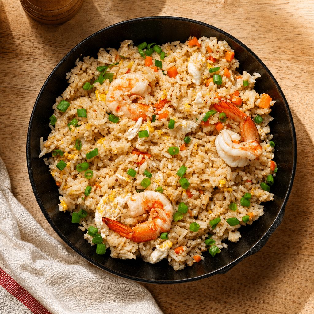 Shrimp Fried Rice.