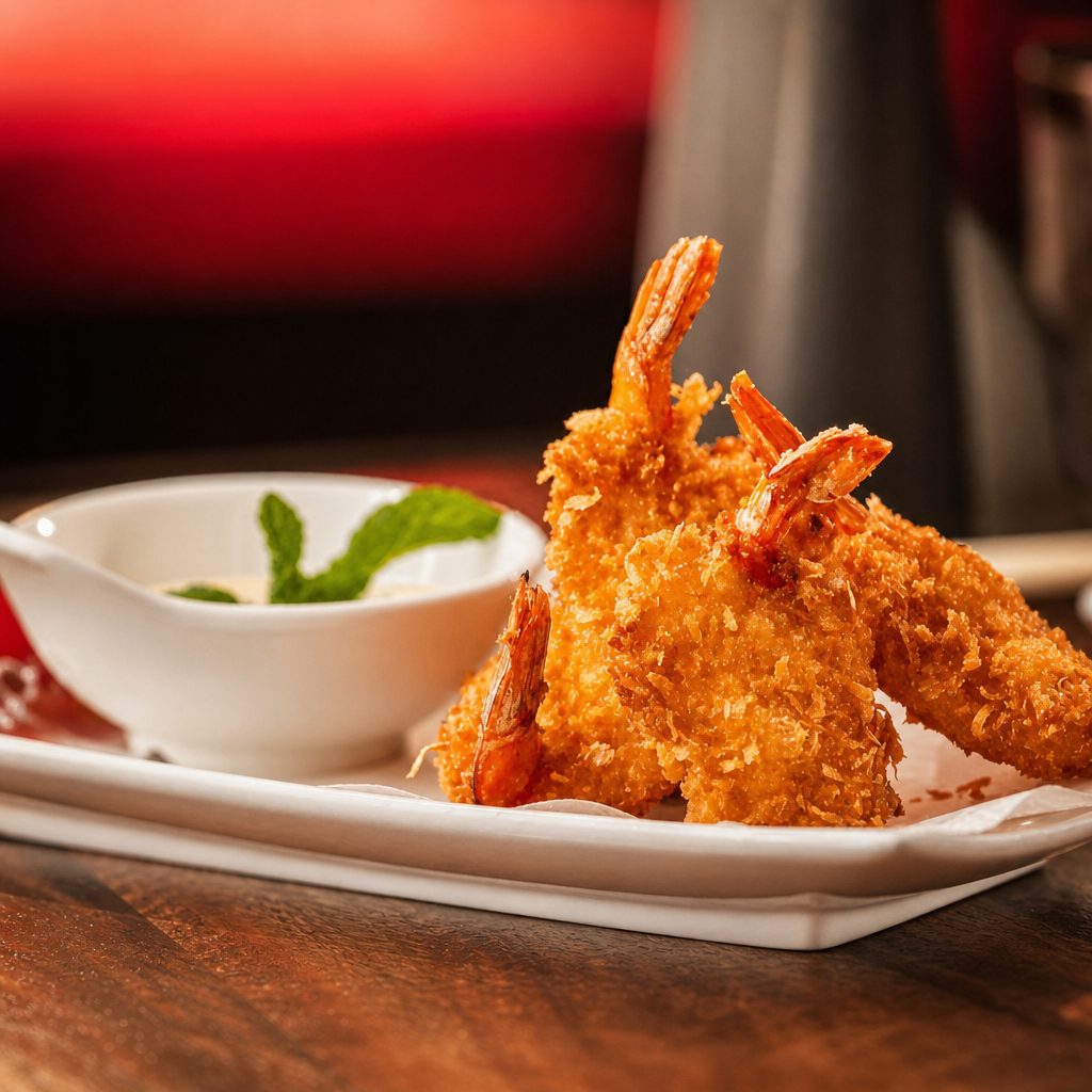 Coconut Shrimp.